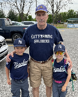 Bob Reber with Trapper and Hunter