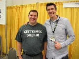 Justin with Pat Kilbane